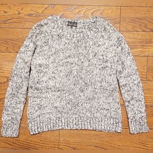 Aritzia Knit Sweater XXS (Talula) Gray / White